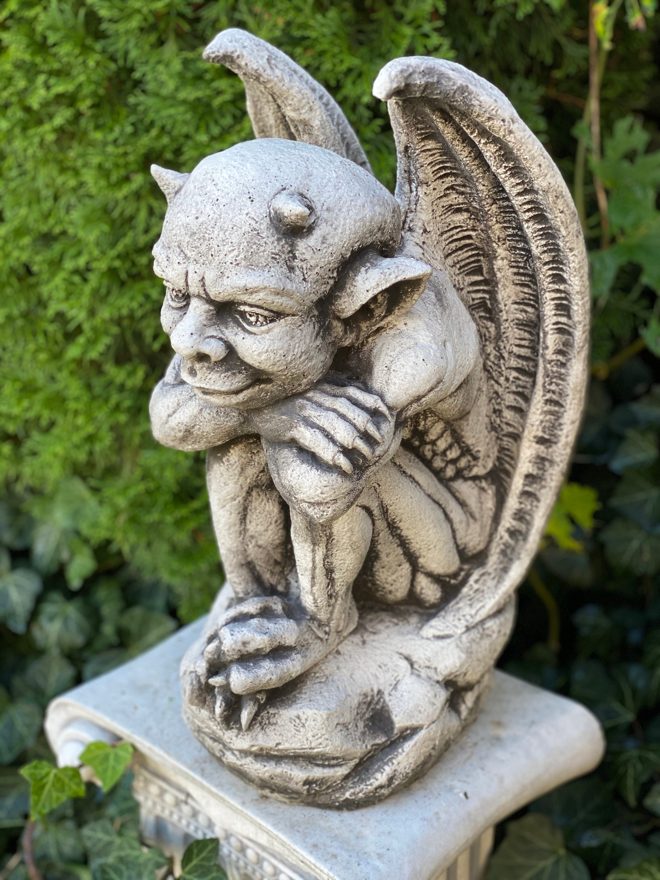 Hohe GARGOYLE 49lb. Gargoyle Garten Dekor Gargoyle Garten