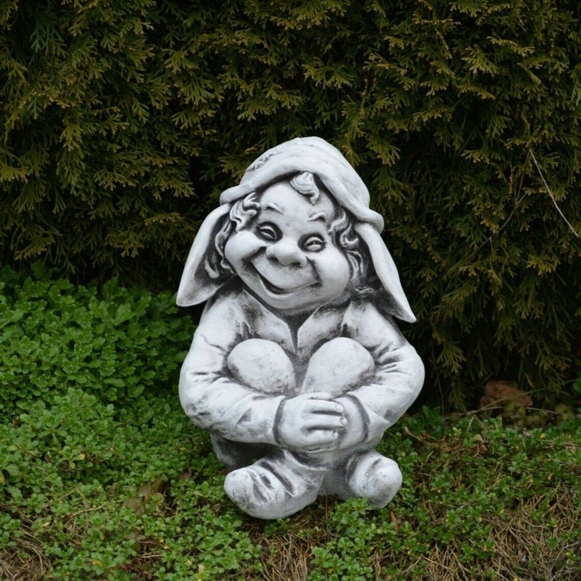 SITTING TROLL 12 lb. Norwegian Troll Troll Decor Garden Etsy