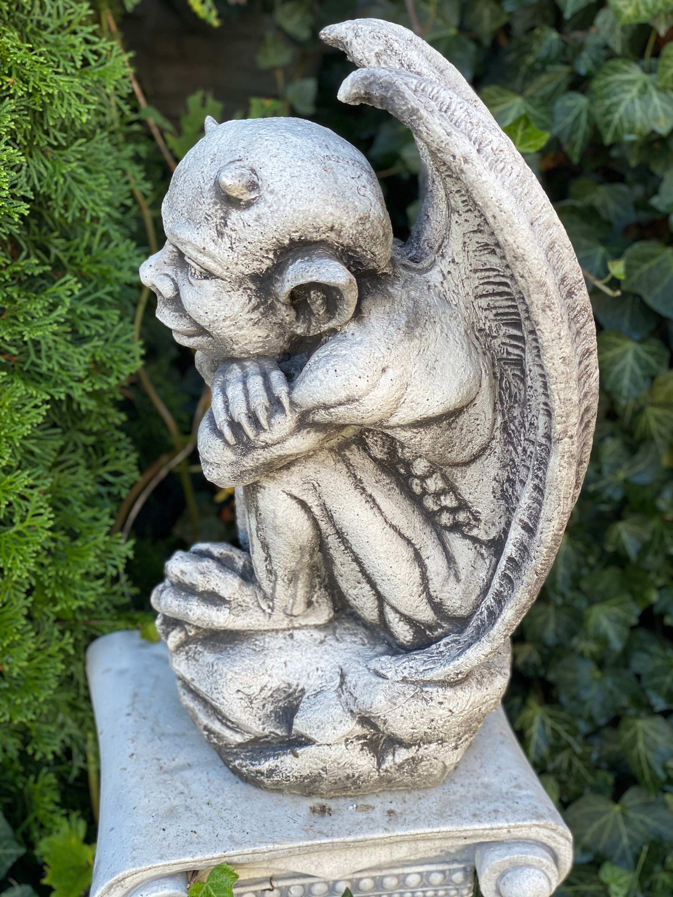 Hohe GARGOYLE 49lb. Gargoyle Garten Dekor Gargoyle Garten