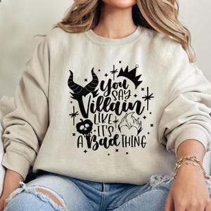 you say Villain like it&#39;s a Bad thing shirt,My Favorite Disney Villain is my Wife,Disneyworld Couples Shirt,matching couple,Gift for Couples