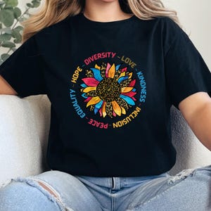 Kindness Shirt,Peace Equality Love Hope Diversity Inclusion Human Rights ,Kindness Tee,Human Rights Shirt,Black Lives Matters shirt,pride