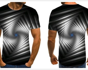 t-shirt mit 3d effekt