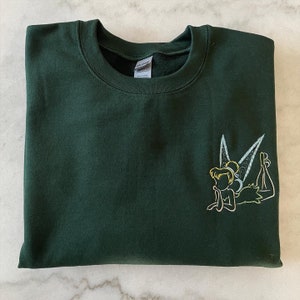 Magic Fairy Sweatshirt, Vintage Inspired Embroidery