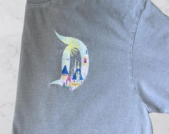 Bordado del Castillo de la Princesa - Atuendo para el Parque