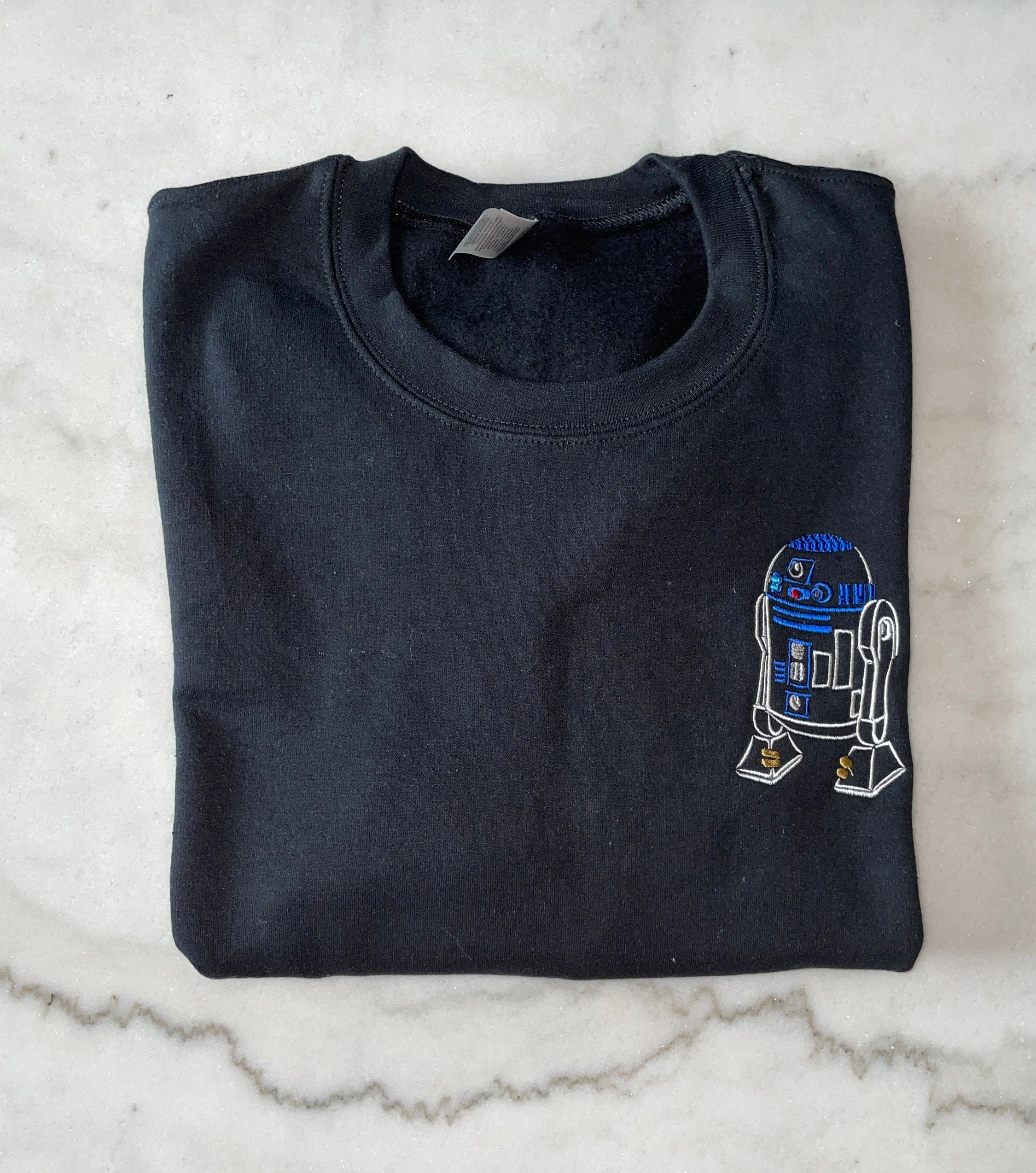 Embroidered star wars sweatshirt Clearance