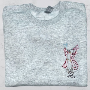 Prince Owl Embroidered Sweatshirt, Fairytale Sweatshirt, Princess Sweatshirt, Embroidered Sweatshirt, Sleepy Princess Sweatshirt