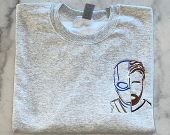 Besticktes Captain America Sweatshirt: Steve Rogers inspiriert