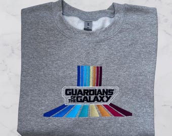 Sudadera de Guardianes, bordado inspirado en la galaxia, sudadera bordada de héroe,