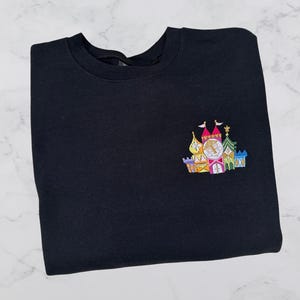 Sma11 World Embroidered T-shirt, Embroidered T-shirt, Ride T-shirt