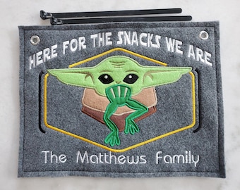 Médaille verte pour poussette extraterrestre, spotter de poussette pour parcs à thème, personnalisé