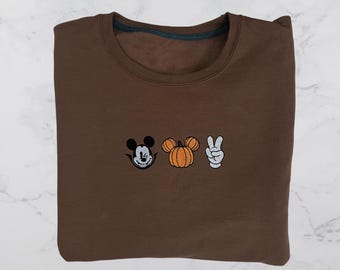 Vampire Pumpkin Halloween Sweatshirt: Spooky Park Vibes