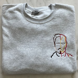 Halber Mann, halb Held Sweatshirt, besticktes Sweatshirt, Billionaire und Philanthropist Sweatshirt,