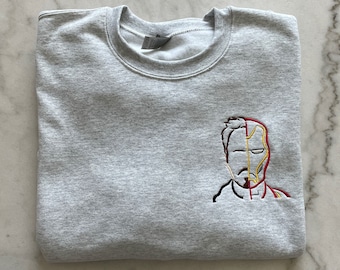 Embroidered Half Man Half Hero Sweatshirt