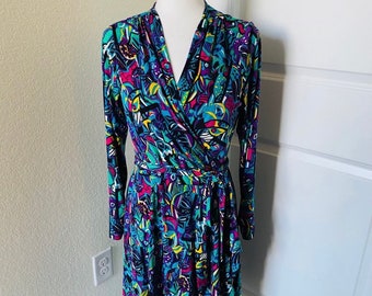 vicky tiel wrap dress