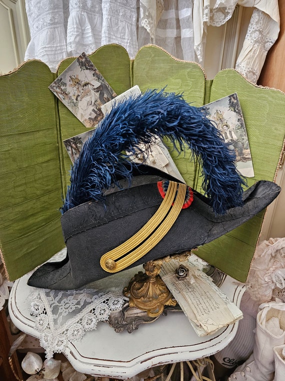 Shabby Chic Aged Hat Box, Romantic Storage Box, Vintage Style Box