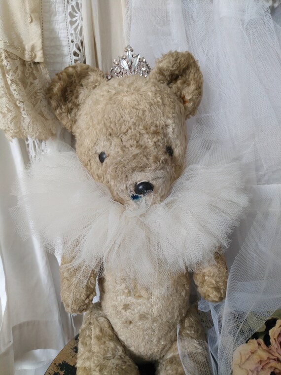 wood wool teddy bears