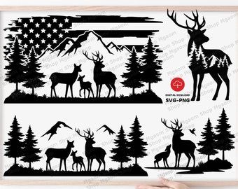 Download Deer Svg Etsy