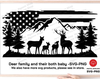 Download Deer Family Svg Etsy