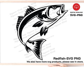 Download Red Fish Svg Etsy