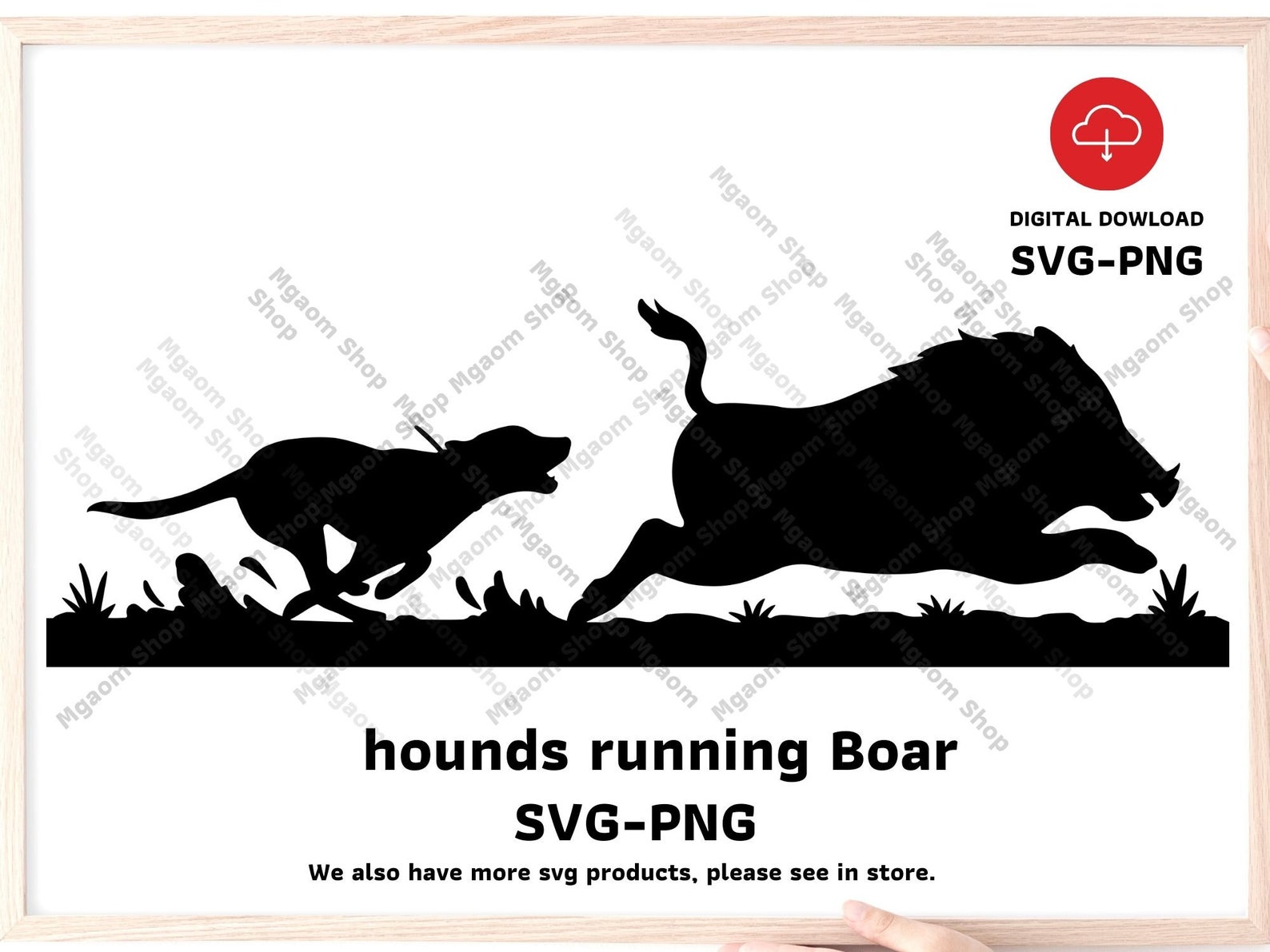 Hog Hunting SVG