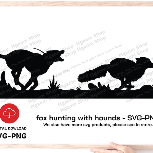 fox hunting with hounds svg, fox hunting svg, hounds running red fox svg, hunting svg , Red fox hunting svg, svg for hunter
