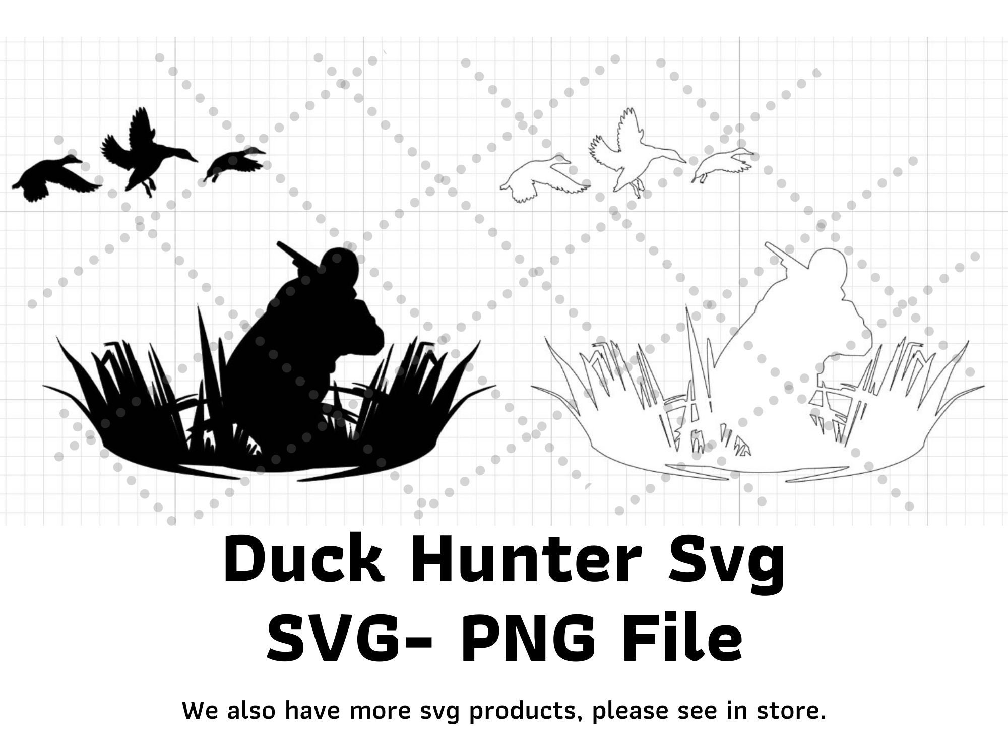Duck Hunter SVG File duck Hunting Rivers Season Svg File Etsy