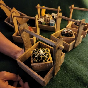 unique pincushion, quilter friend, sewing companion, sewing friend gift,,traveling sewing box, wooden yardstick box, gift for her,