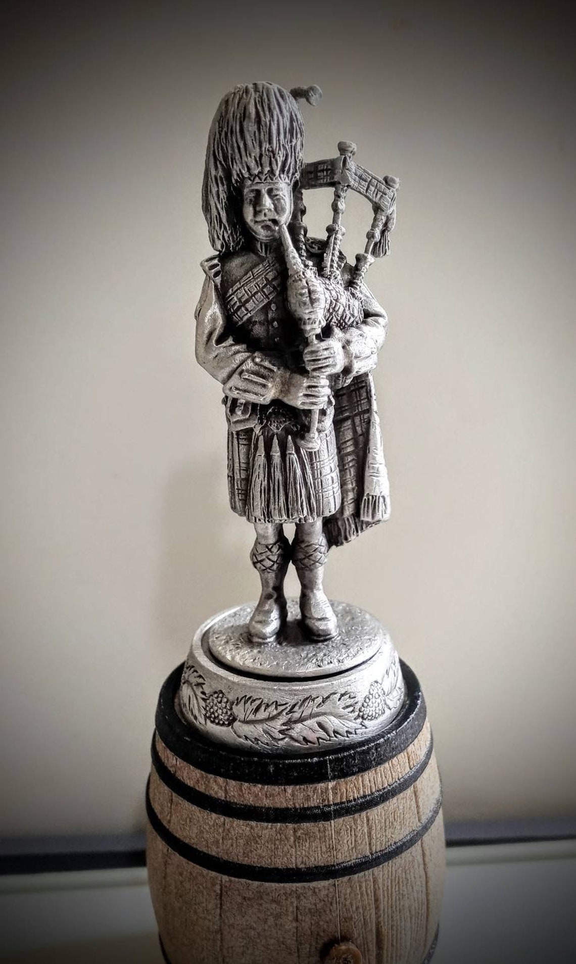 Beautiful Pewter Sculptures of Scottish themes. Choose one Etsy