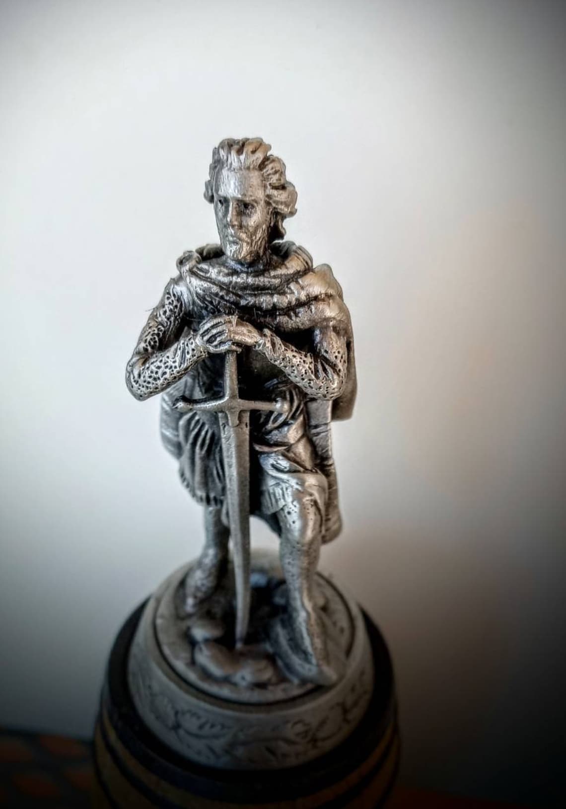 Beautiful Pewter Sculptures of Scottish themes. Choose one Etsy