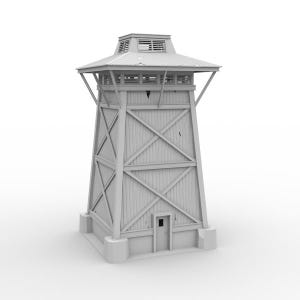 Jurassic Park Worker Village Tower from the Jurassic Park The Lost World film 1996 (Inspiration)!
