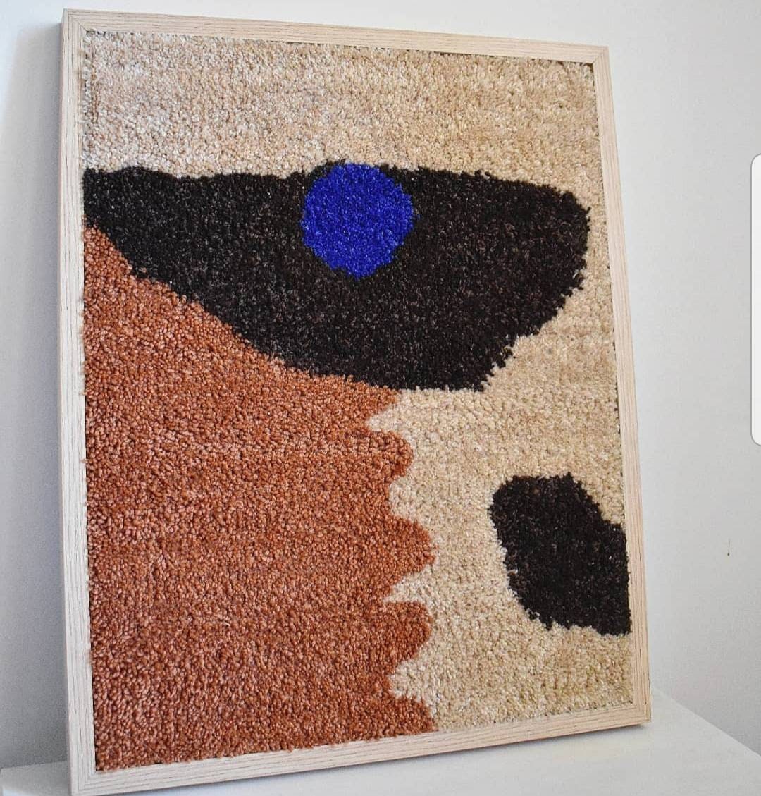 Cadre Tufté Formes Abstraites 4