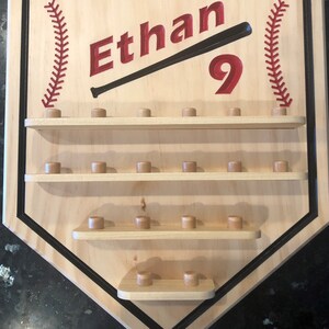 Porta anillos de béisbol de campeonato personalizado