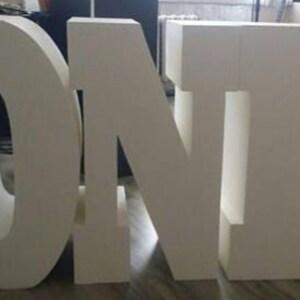 Letras gigantes de espuma 3D (3) envío gratuito para ocasiones, mesa, San Valentín, regalos, jardín, etc.