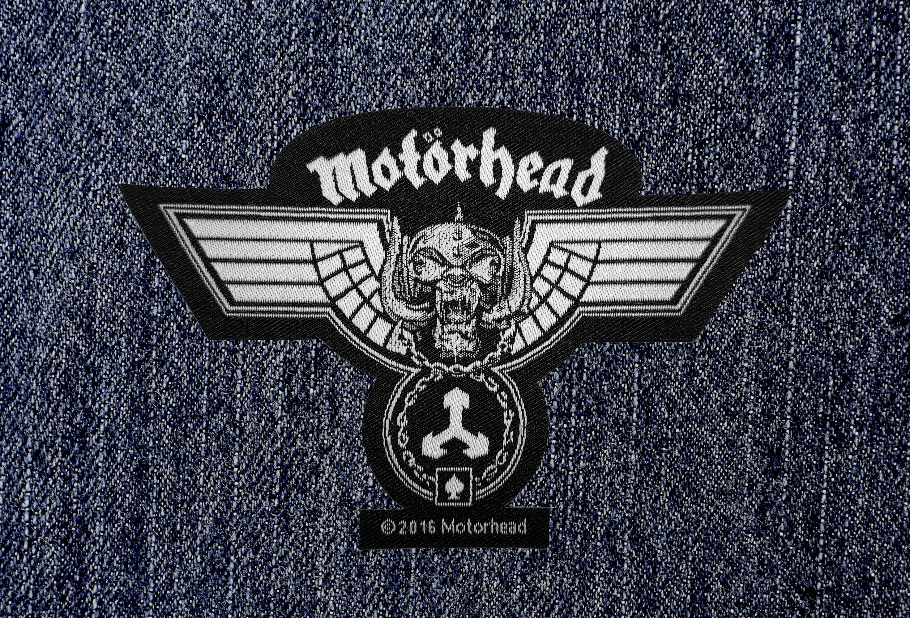 Motorhead- Iron fist embroidered/woven patch · DEEP CUTS DISTRO