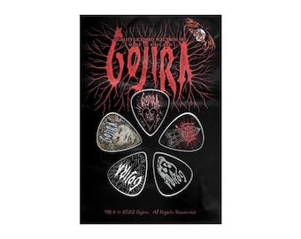 Gojira - Fortitude Collectors Plectrum Set - Brand New/Official