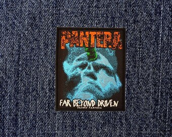 Pantera - Far Beyond Driven Woven Sew On Patch - Brand New/Official