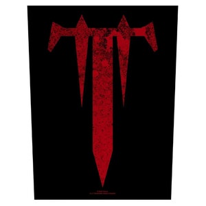 RAMMSTEIN - RED LOGO, Backpatches