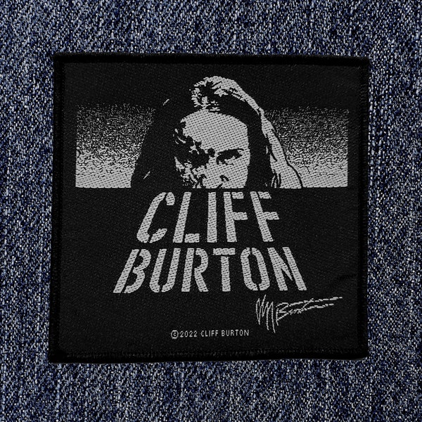 Metallica - Dawn Of Cliff Woven Sew On Patch - Brand New/Rare/Official