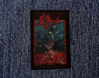 Opeth - Sorceress Woven Sew On Patch - Brand New/Rare/Official/Deleted Design !!!LAST REMAINING STOCK!!!