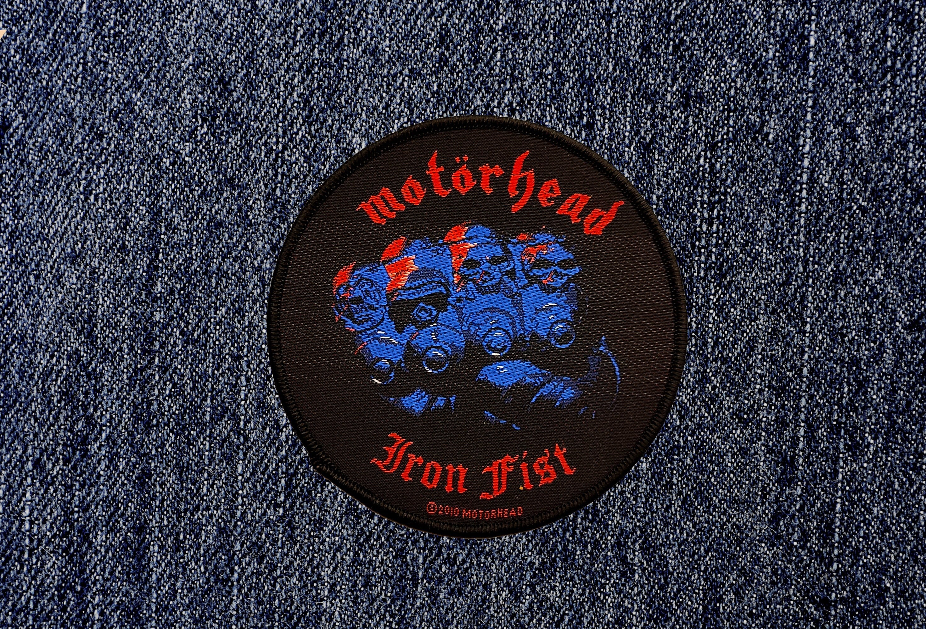 Motörhead, Motörhead - Iron Fist - Patch, Red Border Patch