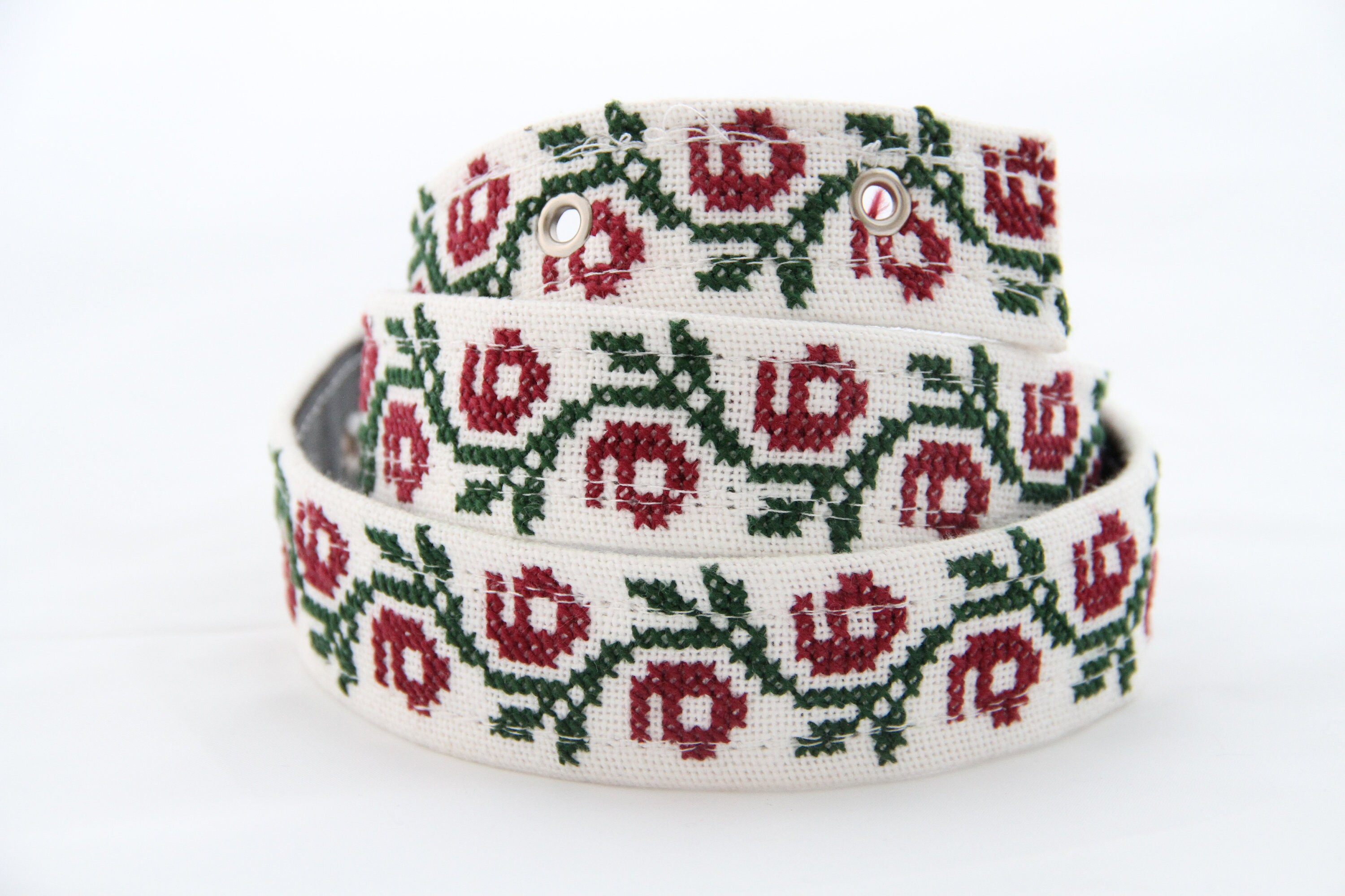 Hand made embroidered belt Karme Etsy