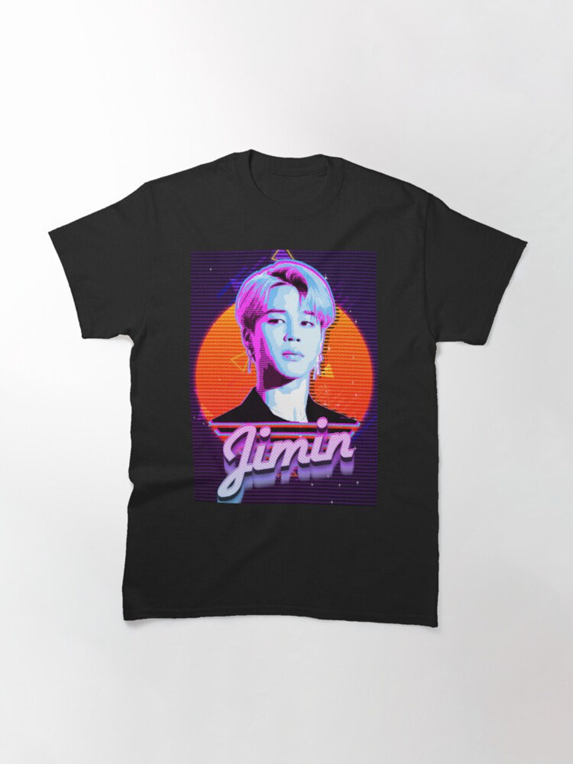 Love Jimin BTS Retro Classic Tshirt BTS Shirt Trending Etsy