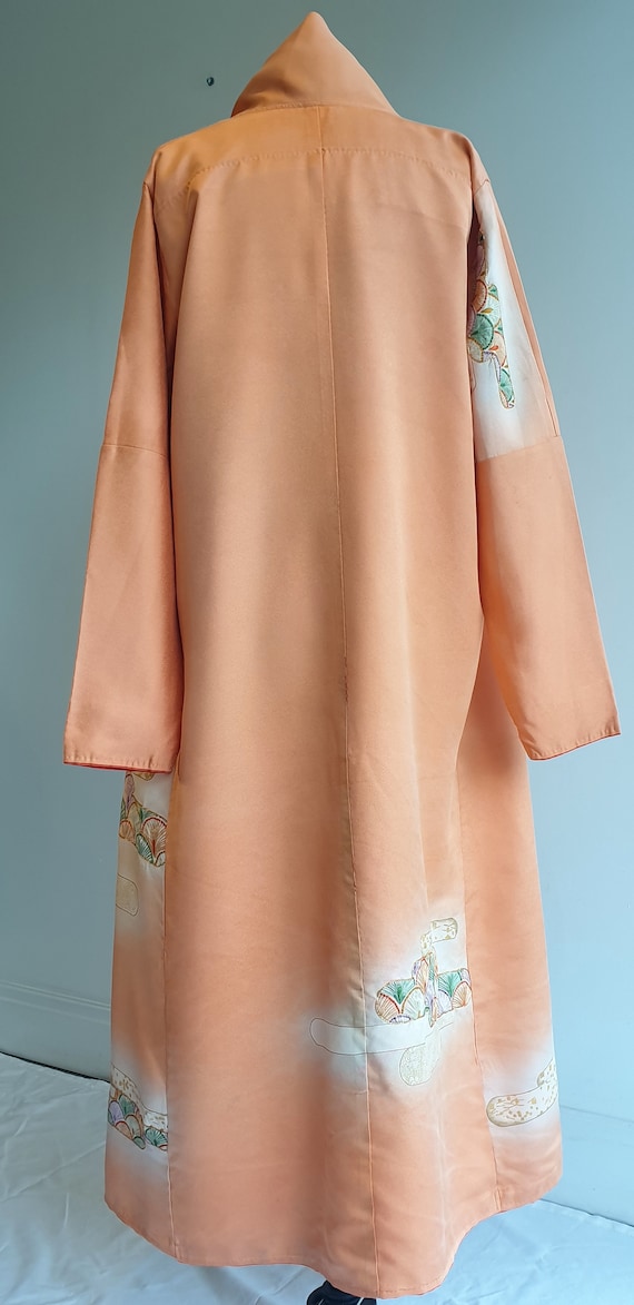 Vintage Silk Kimono / Silk Dressing Gown