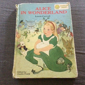 Vintage Alice in Wonderland and Peter Pan Story book, children’s books
