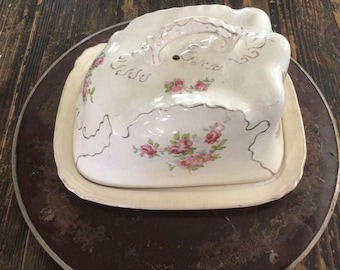 Antique Victorian Cheese Keeper, cheese dish