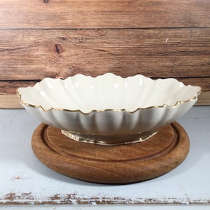 vintage Lenox Porcelain Bowl, serving bowl, bowl