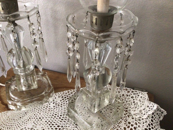 Crystal hurricane lamp online