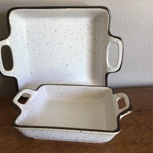vintage Ceramic Stoneware Cassarol dishes, cookwear, baking dishes