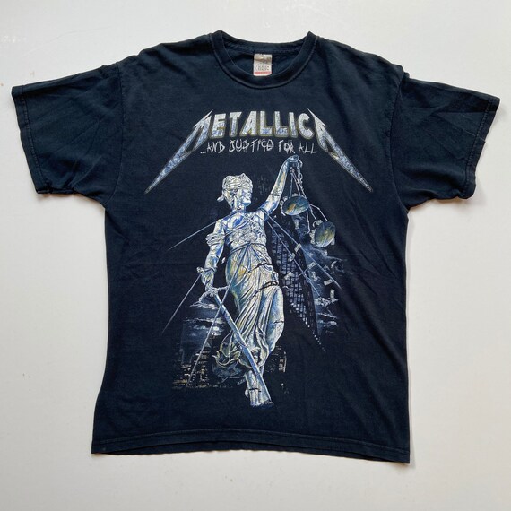 Metallica And Justice For All Vintage Screen Stars