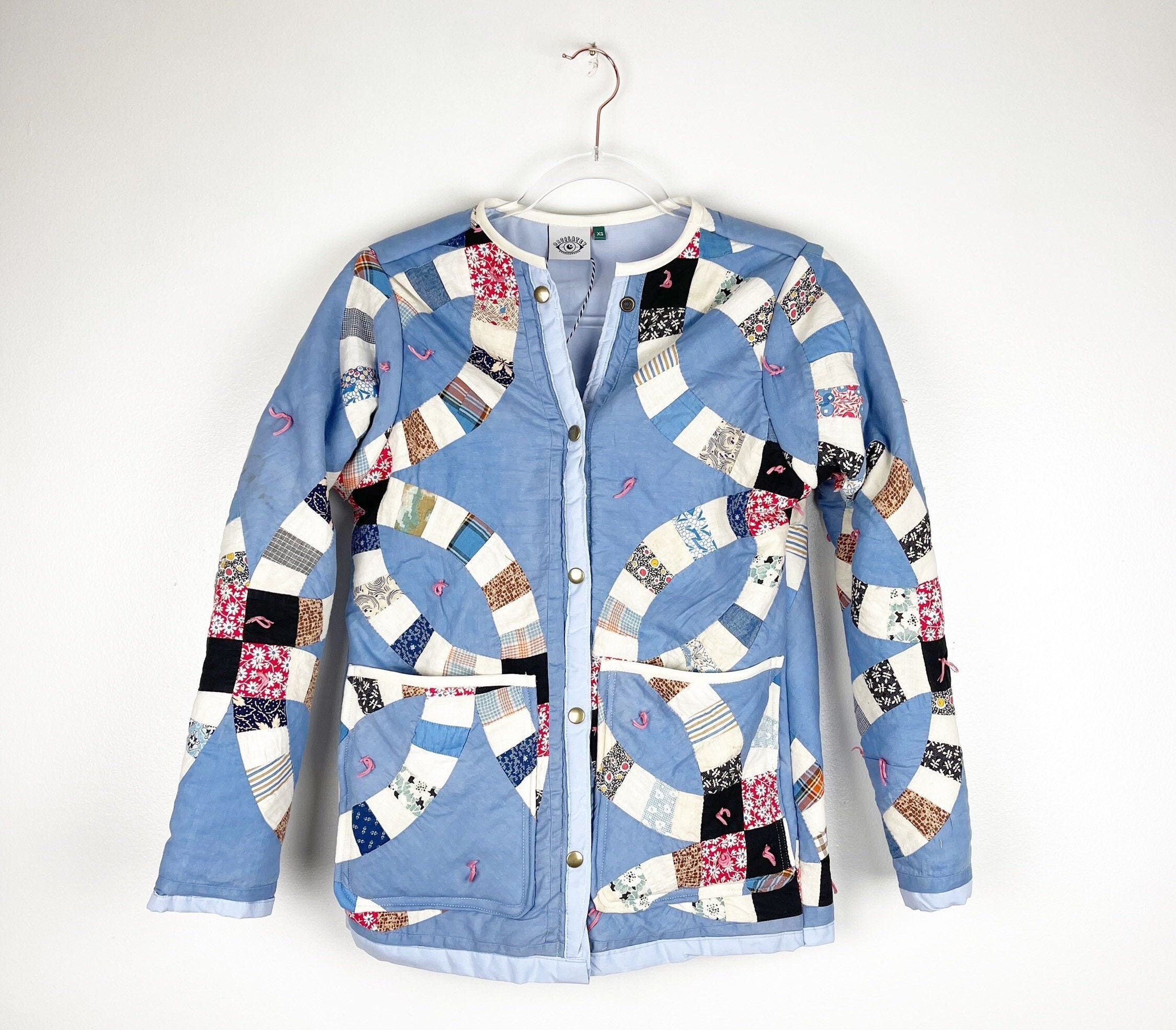 Vintage Quilt Jacket - Etsy